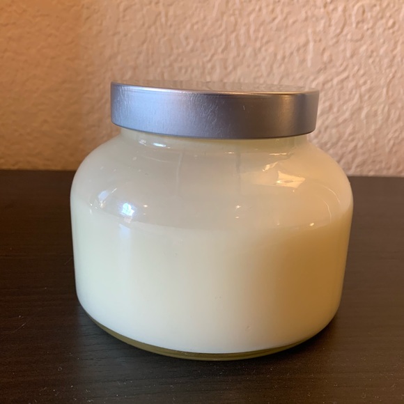 Large sun glow orchid essential oil jar candle - Picture 4 of 9